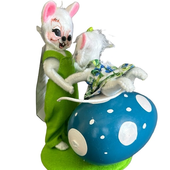 Annalee Dolls / Holidays Spring/Easter / 5” EASTER EGG MICE - Picture 6 of 12
